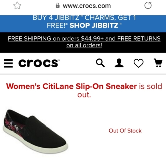 Crocs Womens Citilane Slip-on Sneaker Sz 7 - Picture 14 of 16